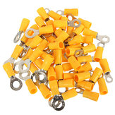 20PCS 4-6mm² Gelbe Ring-Schrumpf-Elektroanschlussklemmen